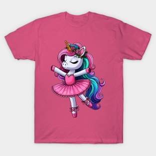 Ballet Unicorn Ballerina T-Shirt